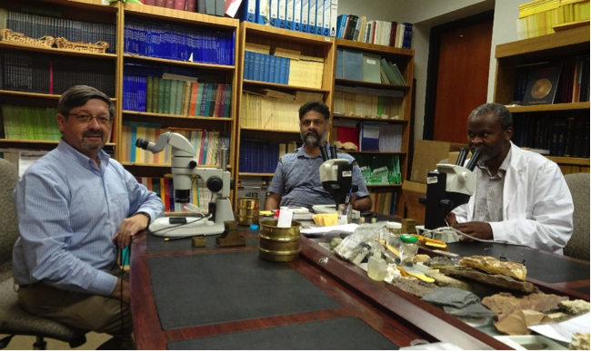 Micro Paleontology lab