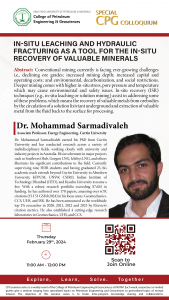 Cpg Special Colloquium Cpg