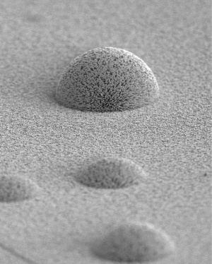 Zinc Oxide Nanorods Droplets